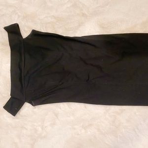 Forever 21 black strapless dress